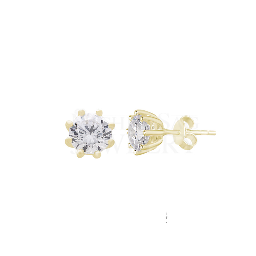 1.20 Ct Solitaire Diamond Earrings