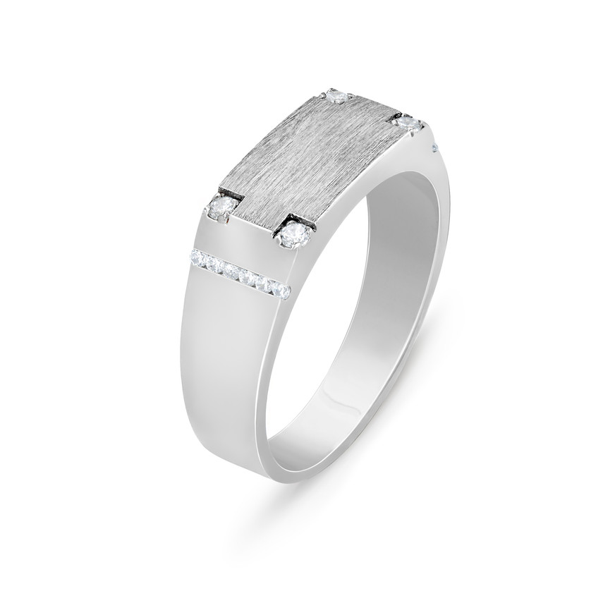 Men's Diamond Gold Ring