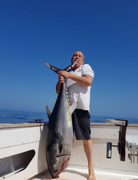 Fishing in Mallorca the Blue Fin Tuna