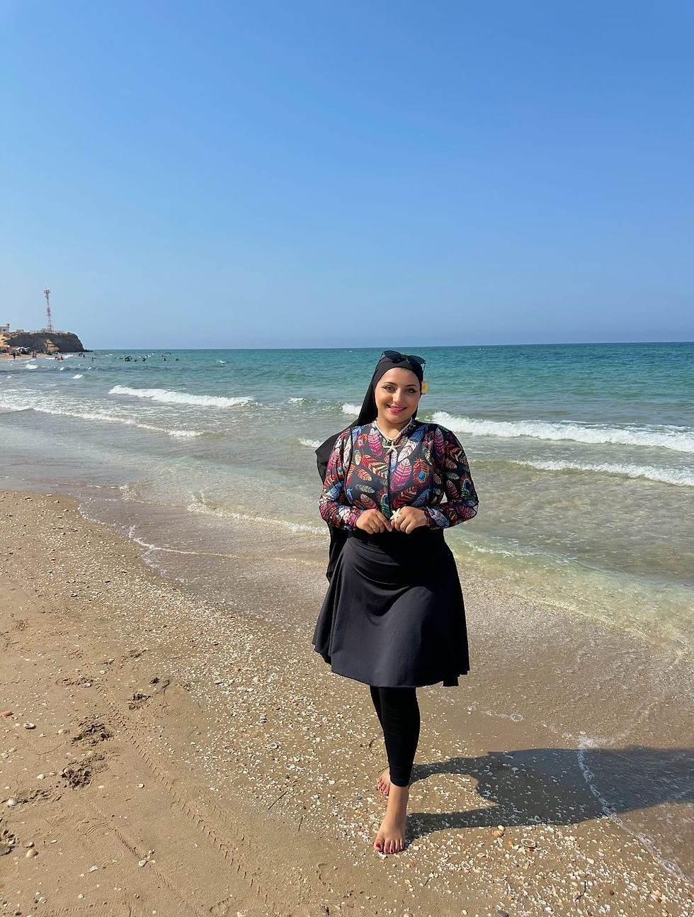 Miniature : Burkini Paon 