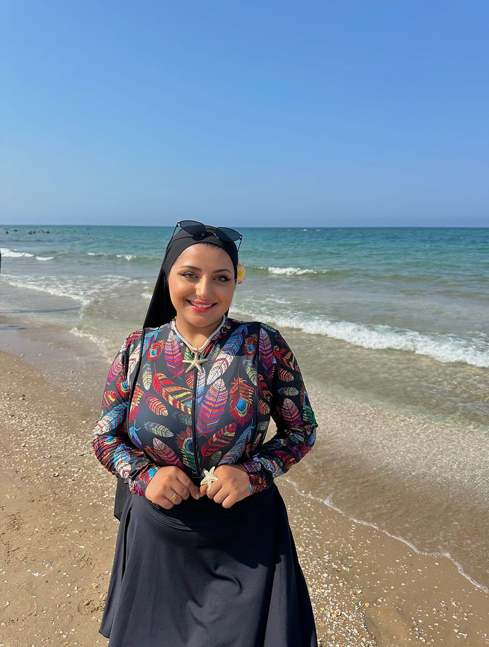 Miniature : Burkini Paon 