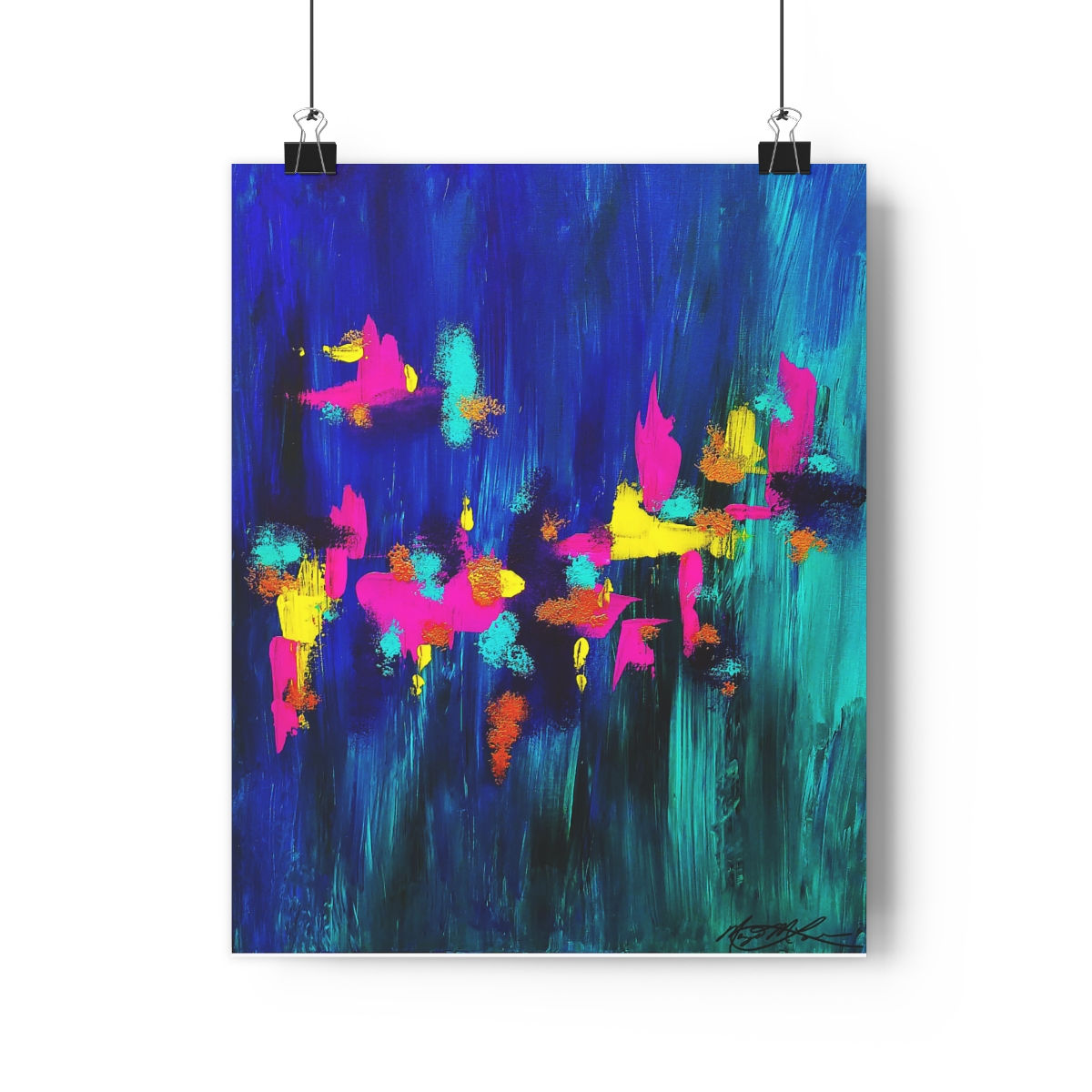 Controlled Explosion Giclée Art Print