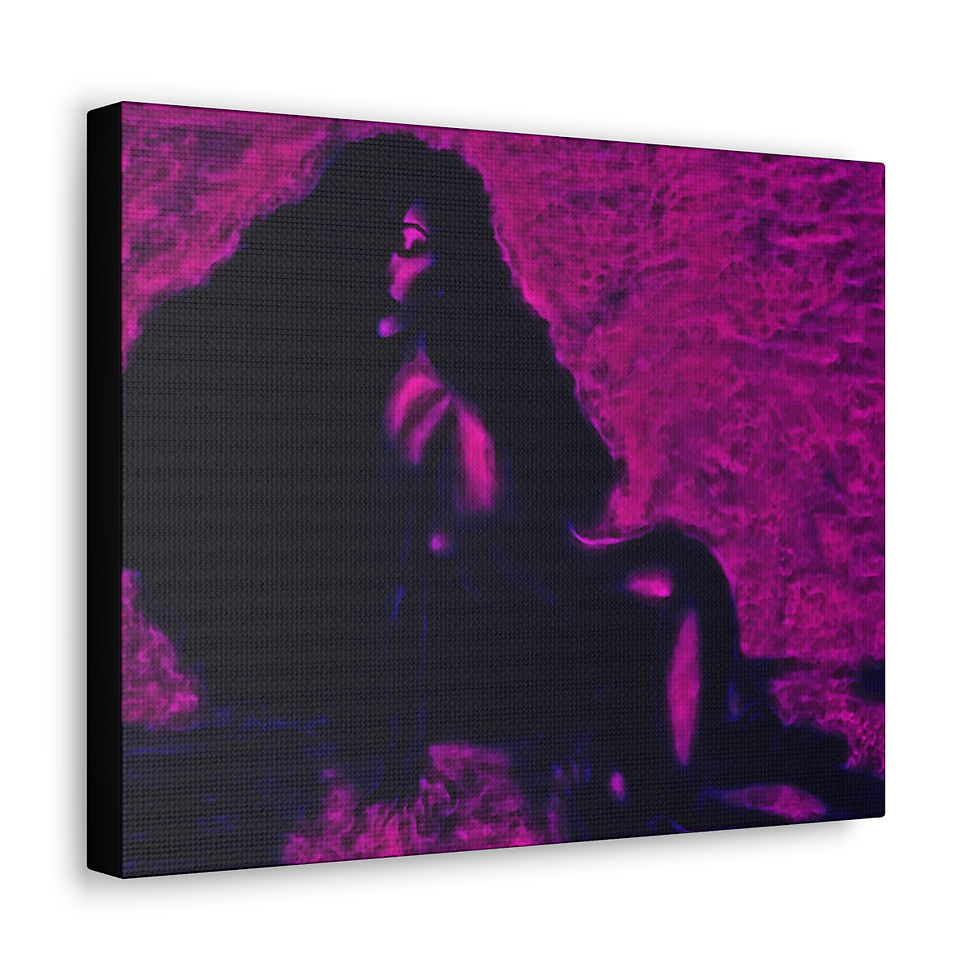 Thumbnail: Vibrant Thang (Pink) Canvas Gallery Wraps