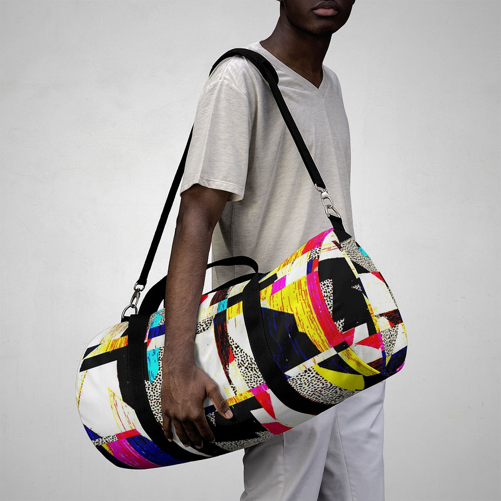 Thumbnail: Mixed Media Duffel Bag