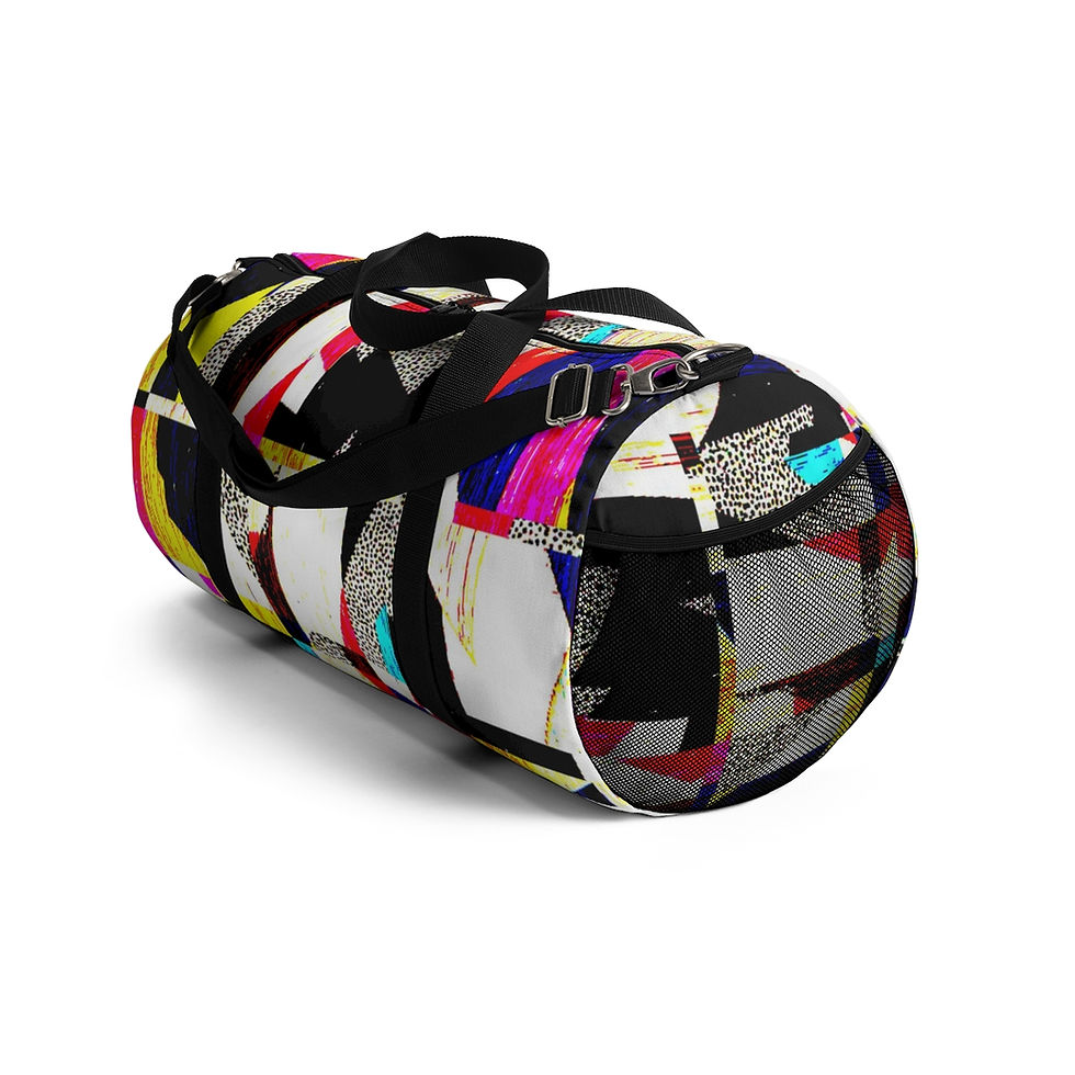 Thumbnail: Mixed Media Duffel Bag