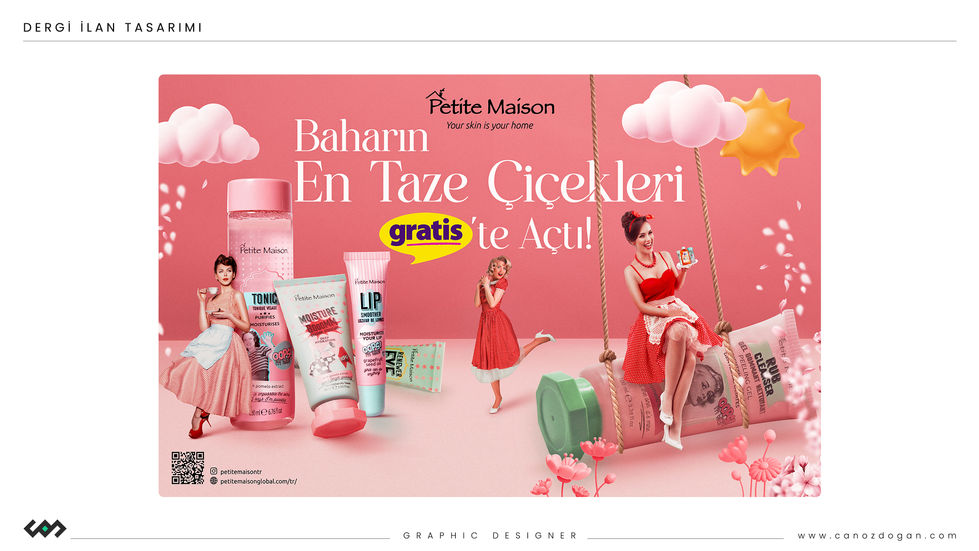 Dergi reklam tasarımı örnekleri