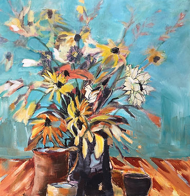 Rudbeckia and Tithonia vase.jpeg