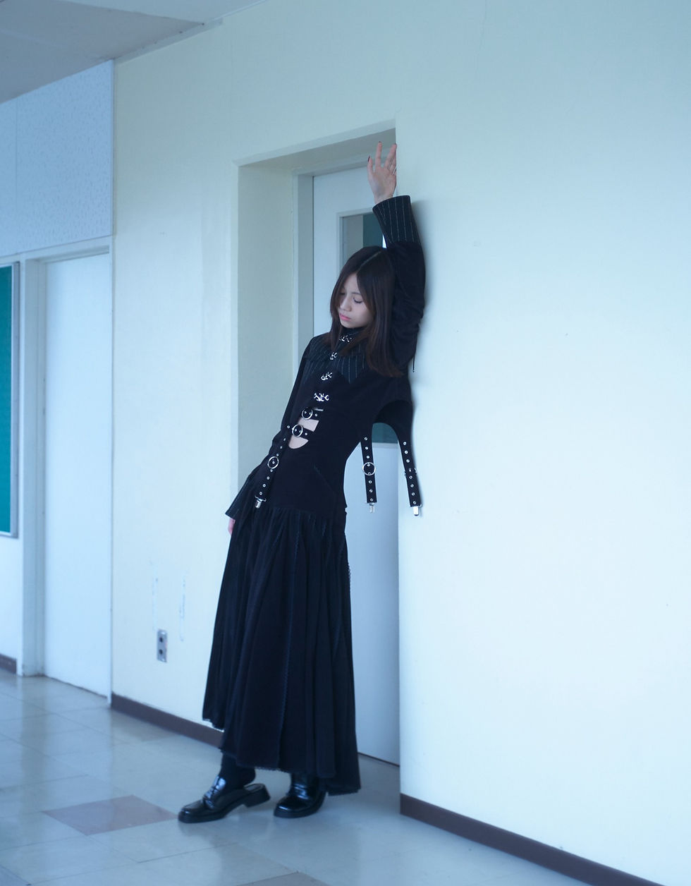 Thumbnail: After school jumper dress Black