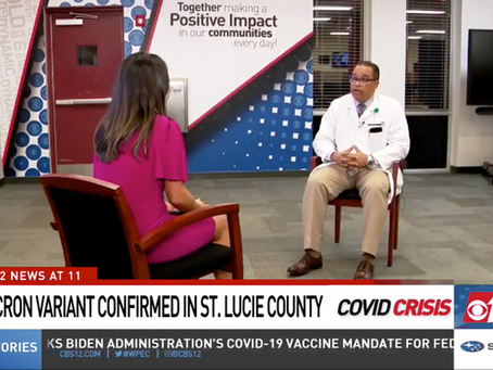 Omicron variant confirmed in Florida...CBS12 News