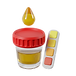 urine-test-3d-icon-download-in-png-blend-fbx-gltf-file-formats--urinalysis-kidney-function