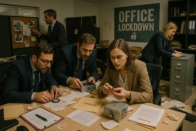 mobile escape room - escape room teambuilding - portable escape room