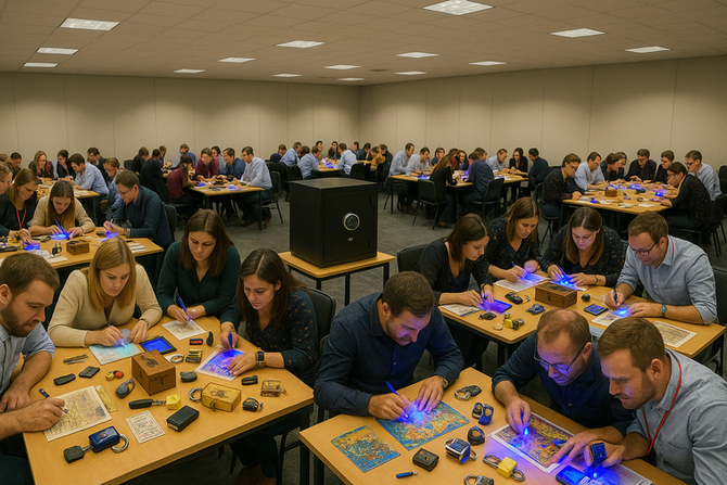 Portable Escape Room Team Building Events 2025