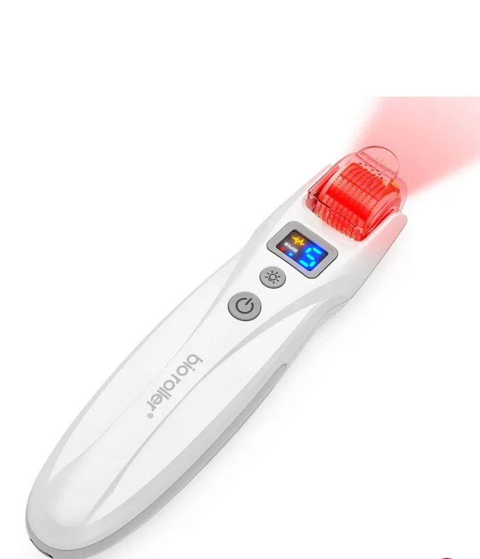 Thumbnail: DermaRoller Electrique BIO G5 avec 2 Lumières Led