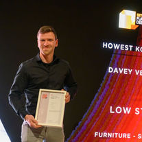 Student Davey Verduyn Wins International SIT Furniture Design Award with ‘LOW STOOL’