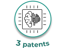 logo with half human brain merging into Golana's magnetic neural-network