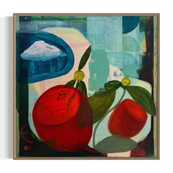 Leaning towards the light - original painting by Amanda Ketterer