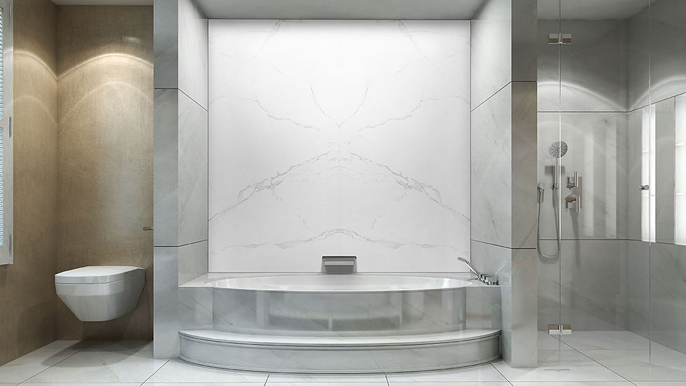 Thumbnail: Glacier Statuary - shower wall