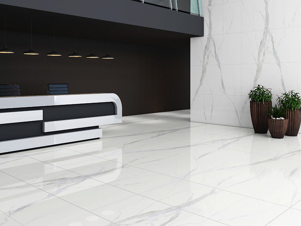 Thumbnail: Glacier Statuary - shower wall