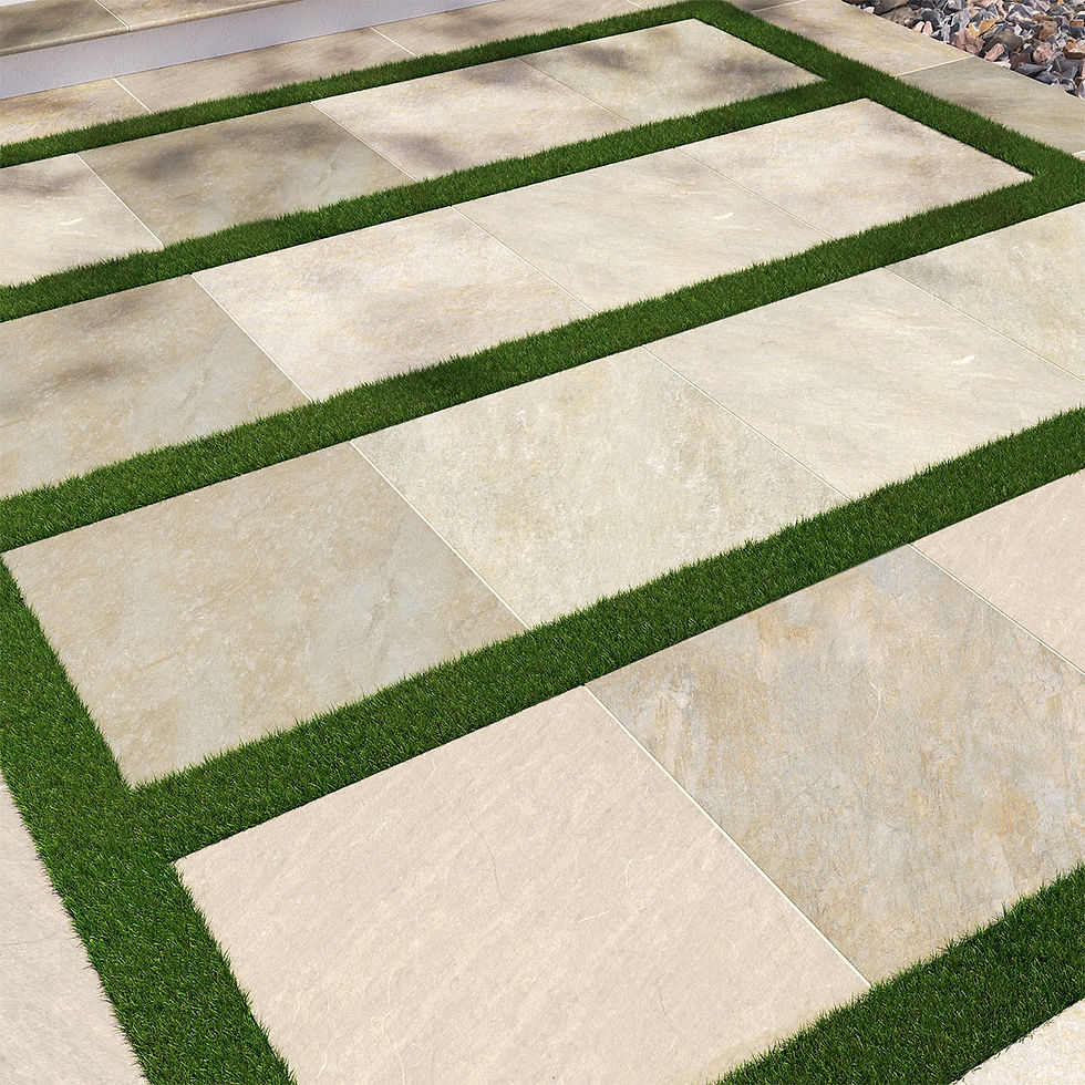 Thumbnail: Golden White - pavers, copings
