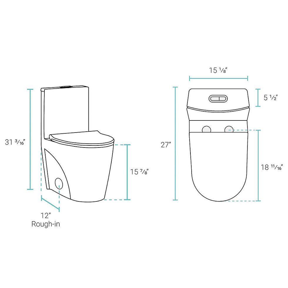 Thumbnail: Tranquil Collection - One-Piece Toilet