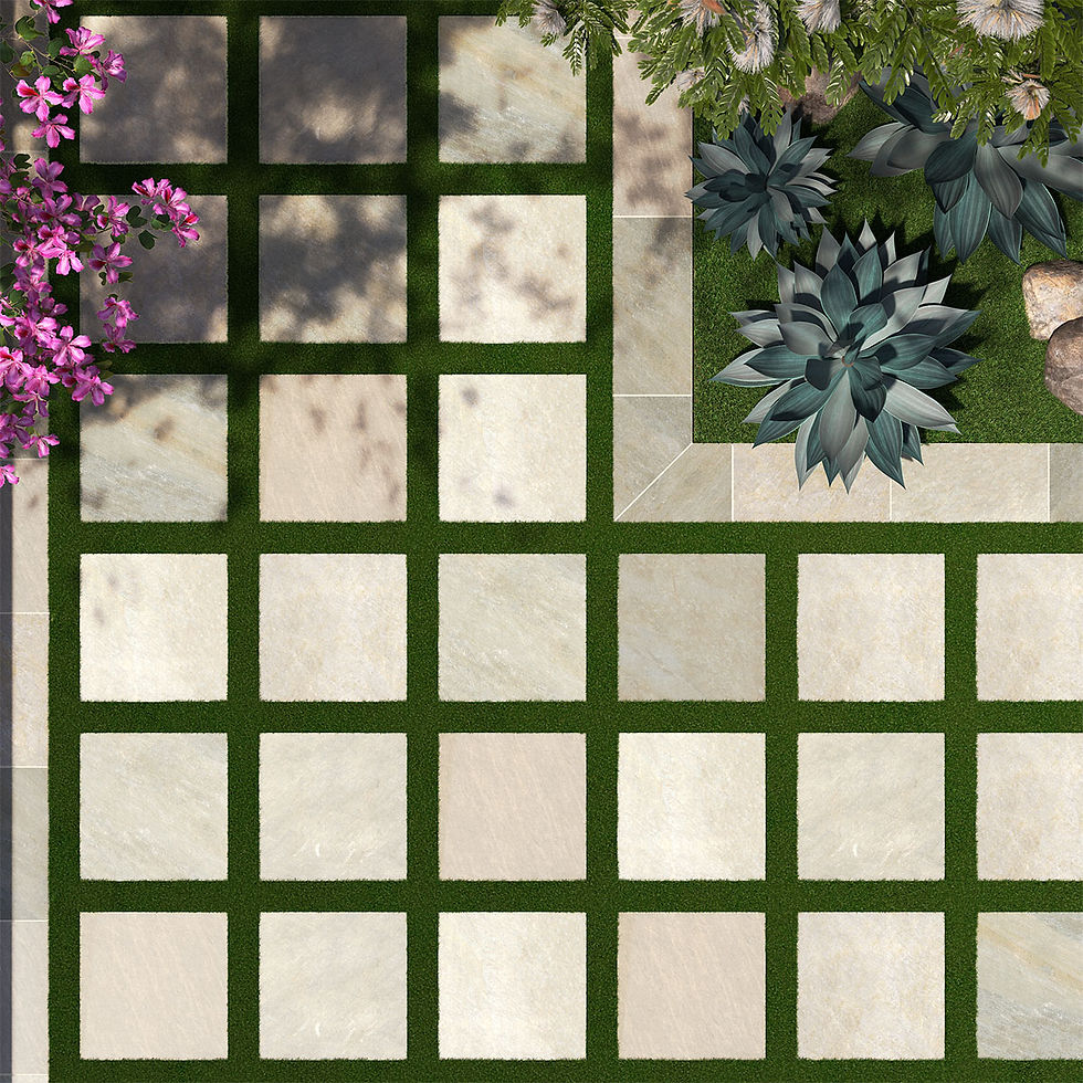 Thumbnail: Golden White - pavers, copings