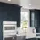 Thumbnail: American Shaker Navy Blue Kitchen Cabinets