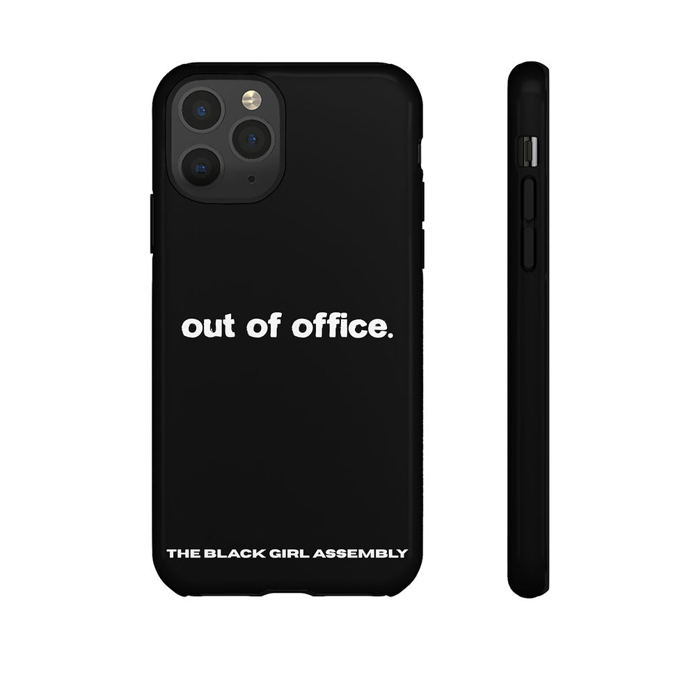 Thumbnail: Made for More: Phone Case in BLACK