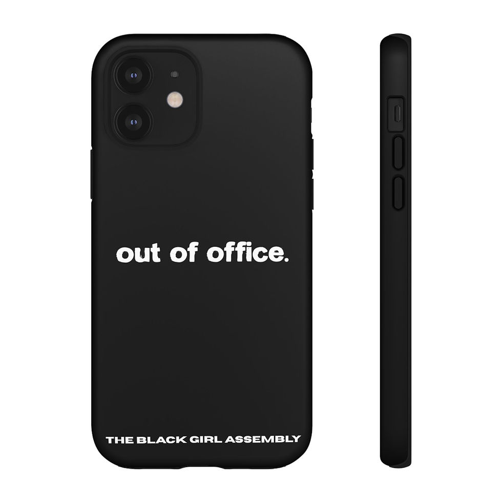 Thumbnail: Made for More: Phone Case in BLACK