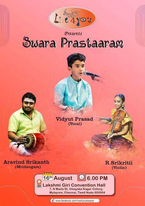 Online Live streaming concert