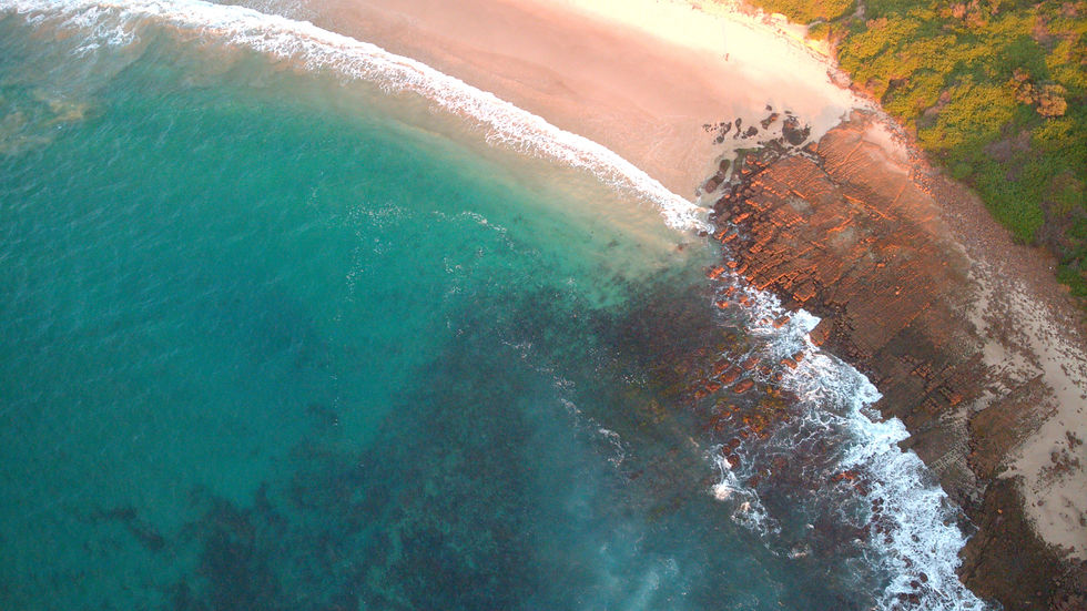 Fisherman's reach 30 X 60cm FRAMED PRINT