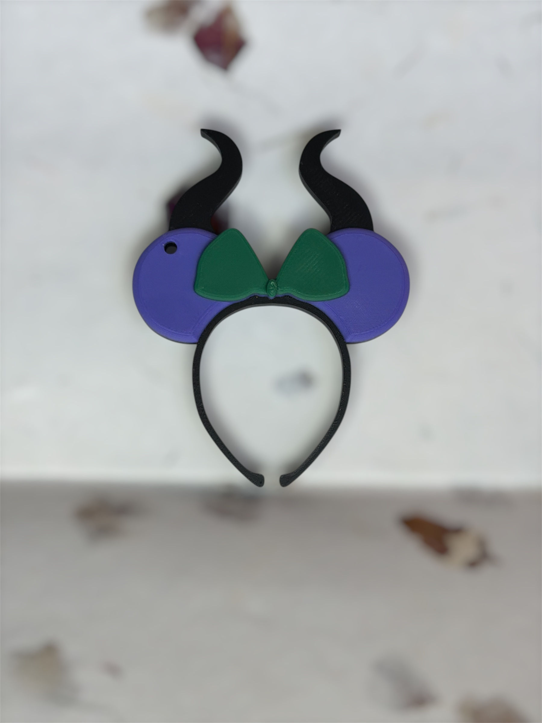 Disney Ears Keychain Villains - Maleficent