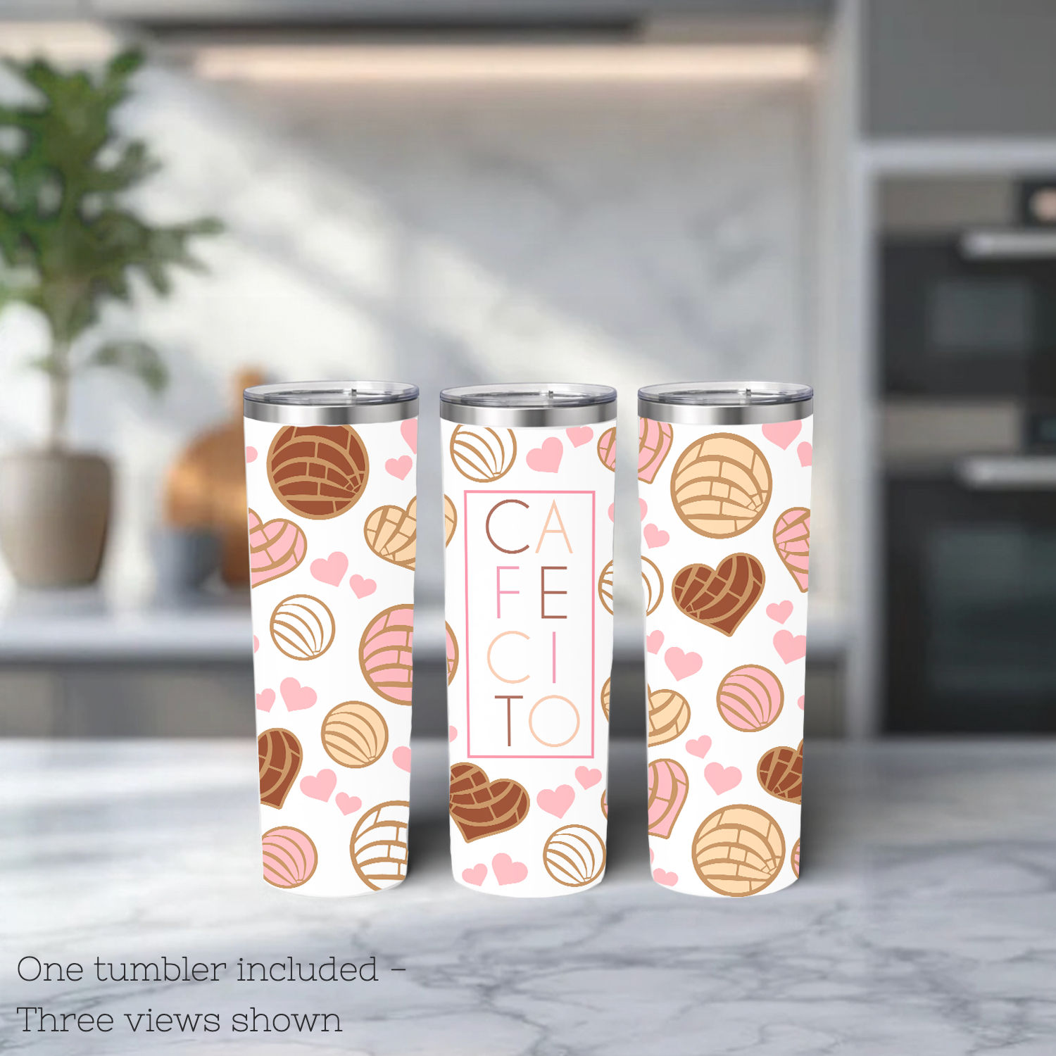 Cafecito - Skinny tumbler