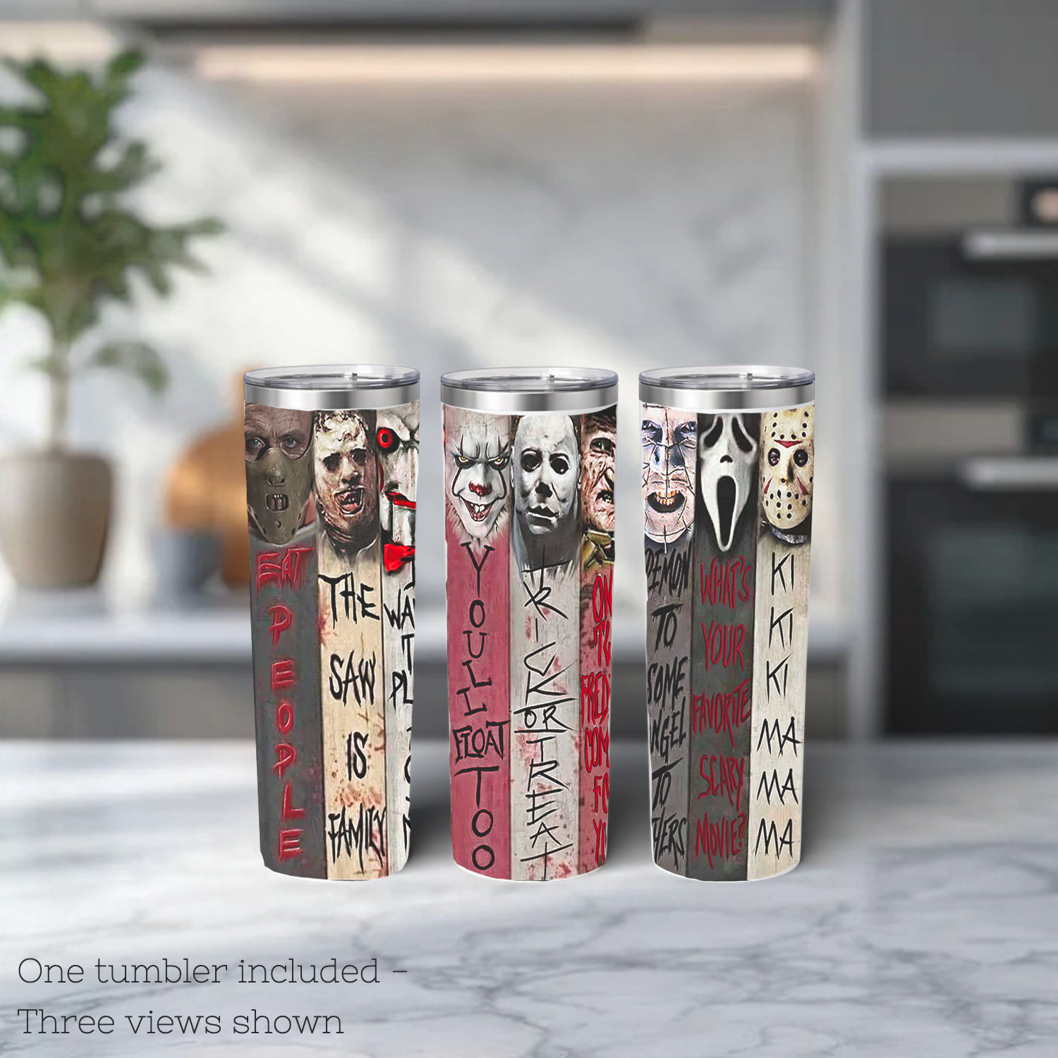 Horror - Skinny tumbler