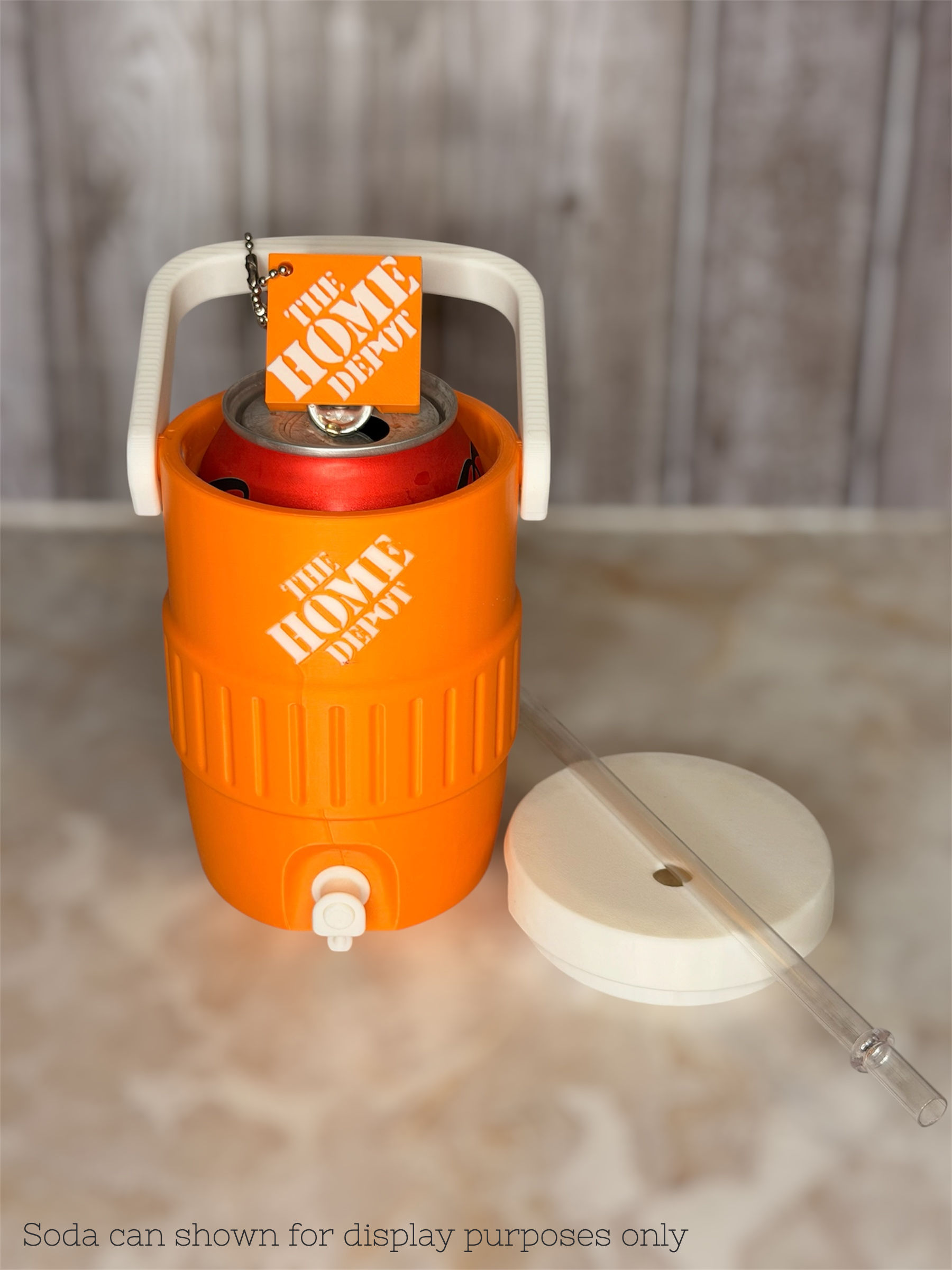 Koozie with can opener - Home Depot
