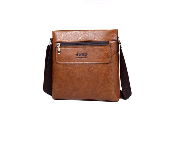 JM 03 Tas Jeep Messenger Selempang Kulit Pria Premium Import