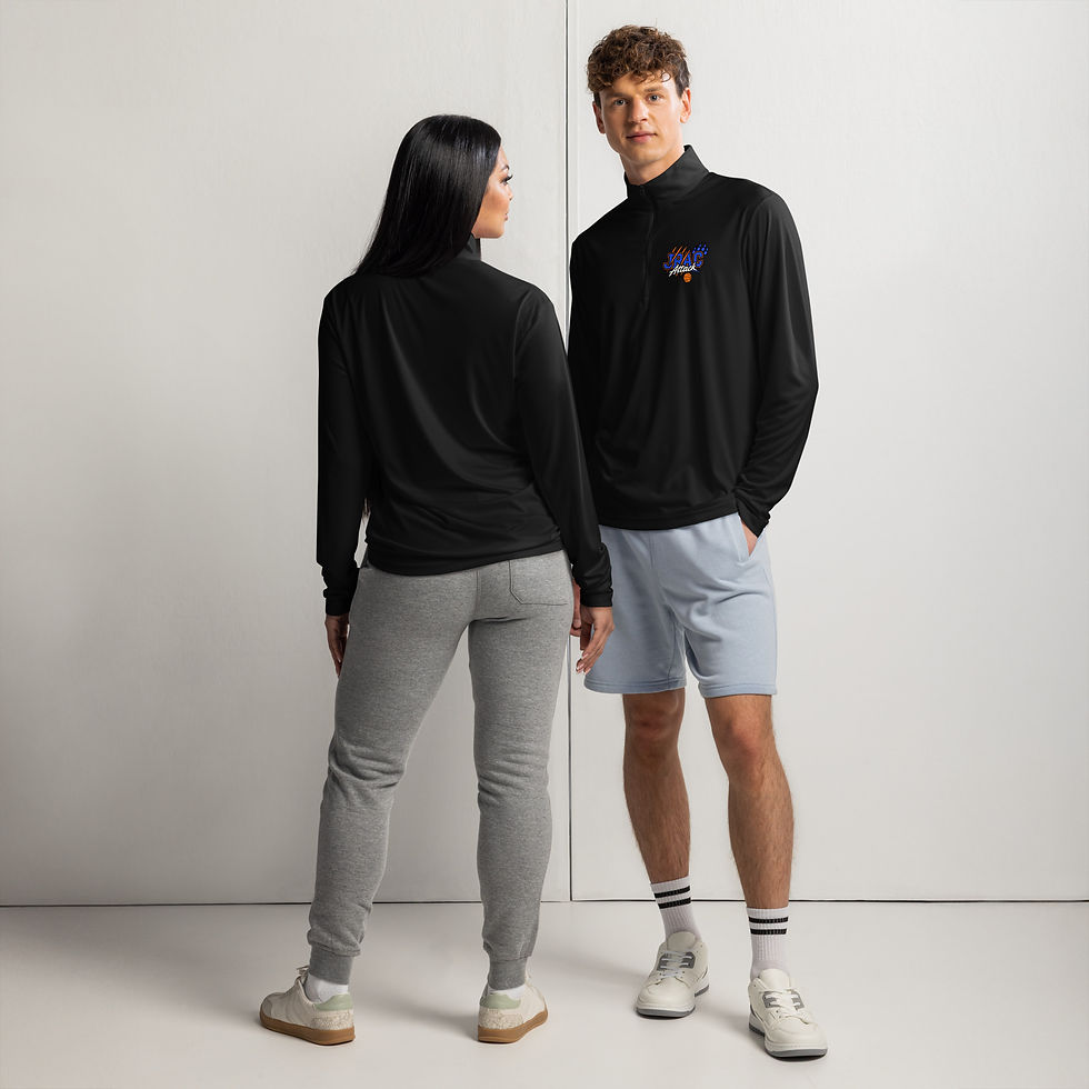 Thumbnail: Lightweight quarter-zip pullover - JRAC Attack