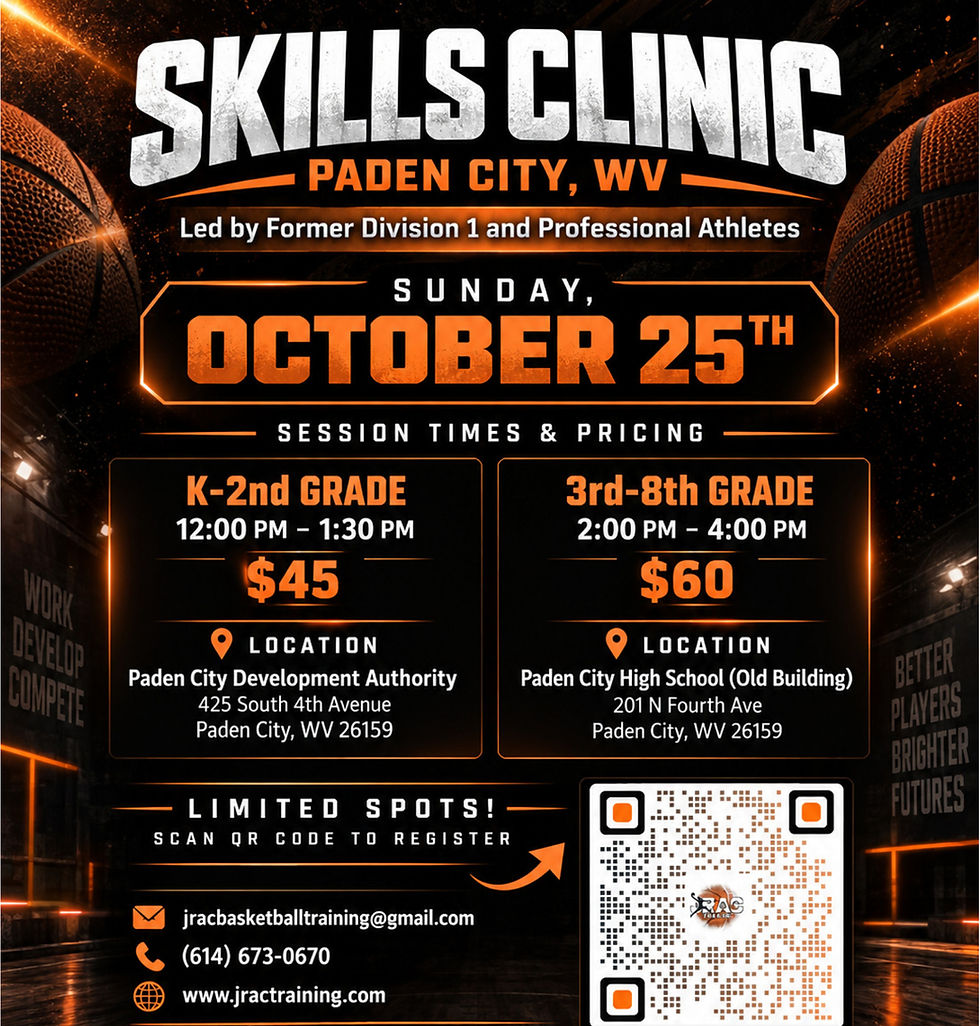 Paden City Oct 25 Skills Clinic