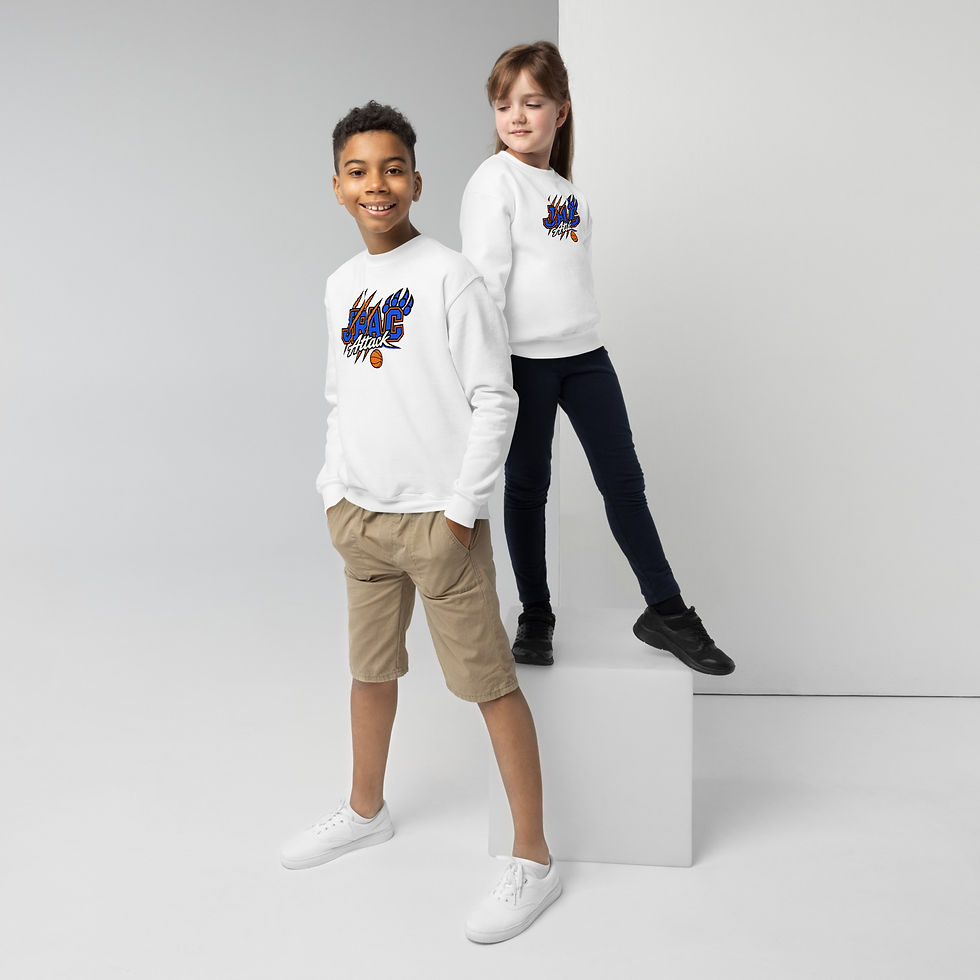 Thumbnail: Youth crewneck sweatshirt - JRAC Attack