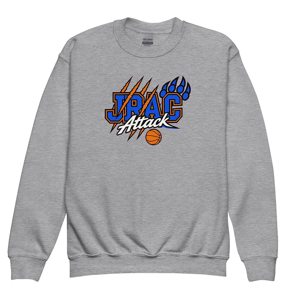 Thumbnail: Youth crewneck sweatshirt - JRAC Attack