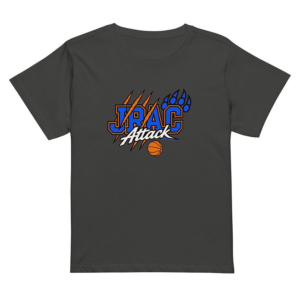 Thumbnail: Women’s High-Waisted T-Shirt - JRAC Attack