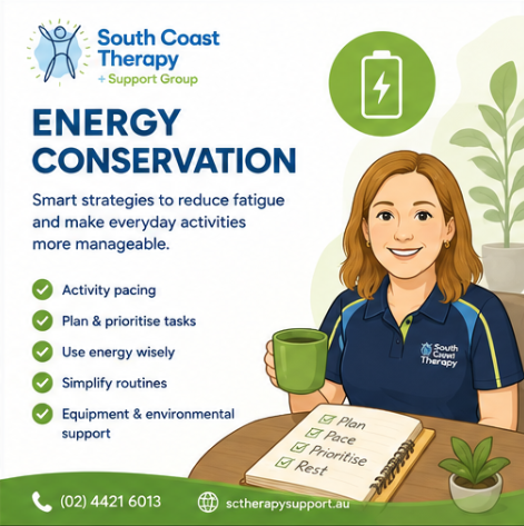 Energy Conservation Strategies to Support Daily Living