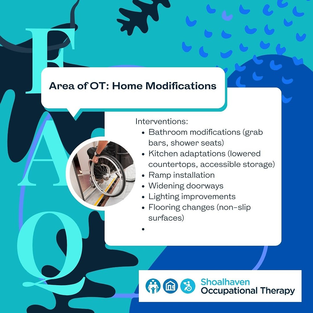 Occupation Modifications The Role of Occupational Therapists in Home Modifications: Creating ...