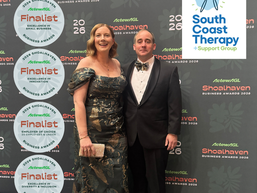 Celebrating Local Business Excellence: South Coast Therapy & Support Group Named Finalist in Six Categories at the 2026 ActewAGL Shoalhaven Business Awards