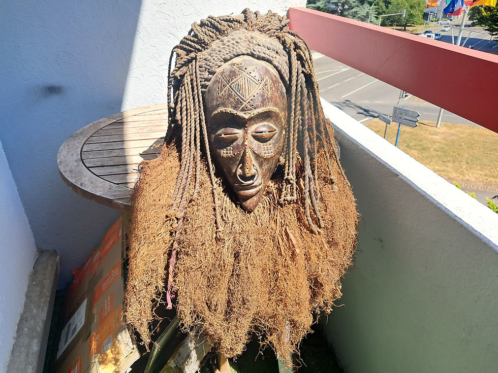 Grand masque tribal Chokwe