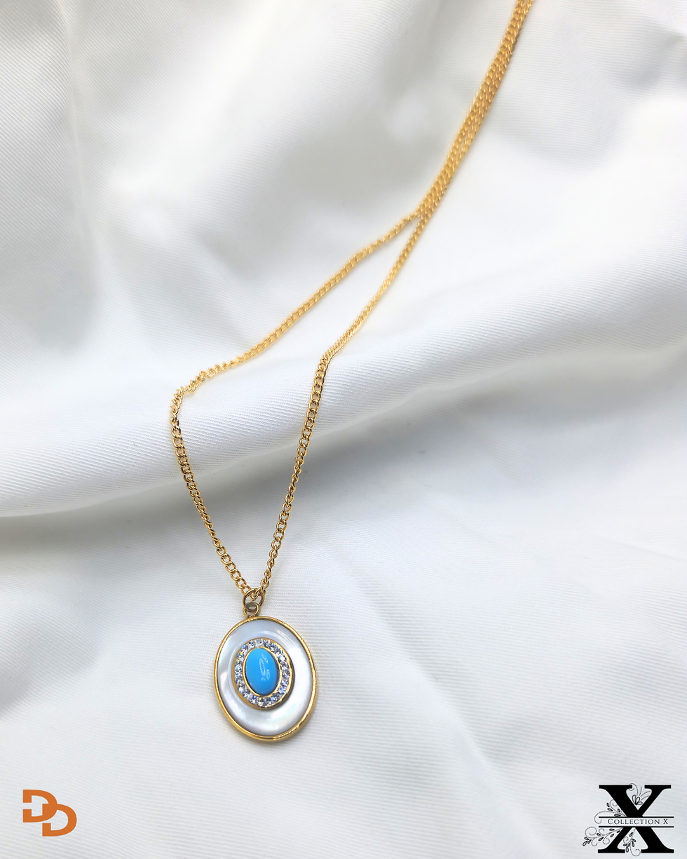 Thumbnail: Arissa shell pendant necklace