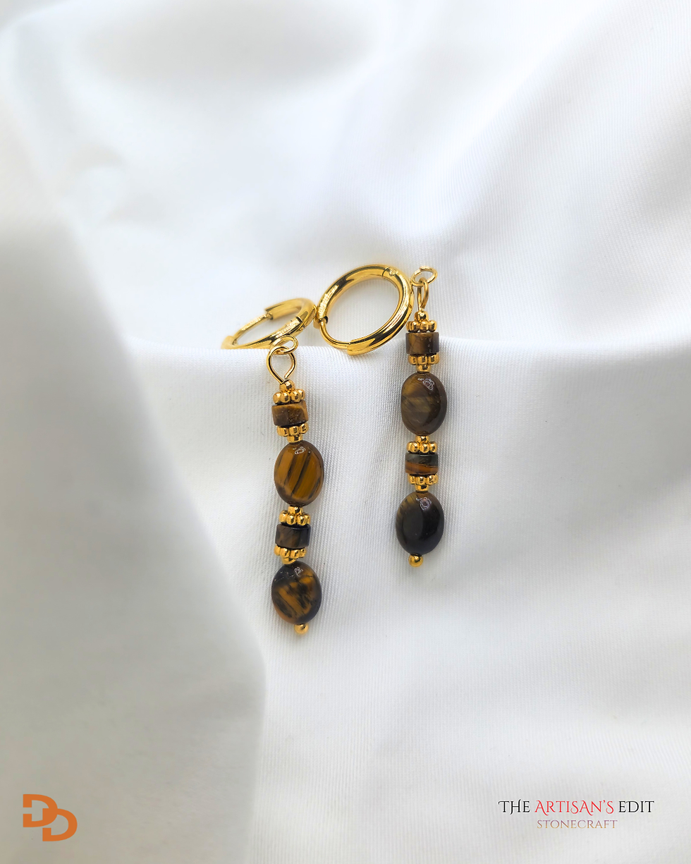 Thumbnail: Tillie tiger stone drop