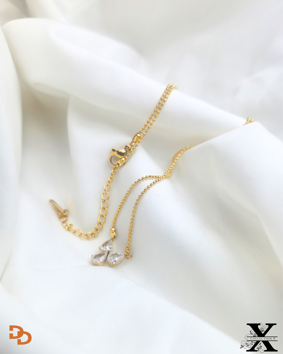 Thumbnail: Alvina CZ pendant necklace