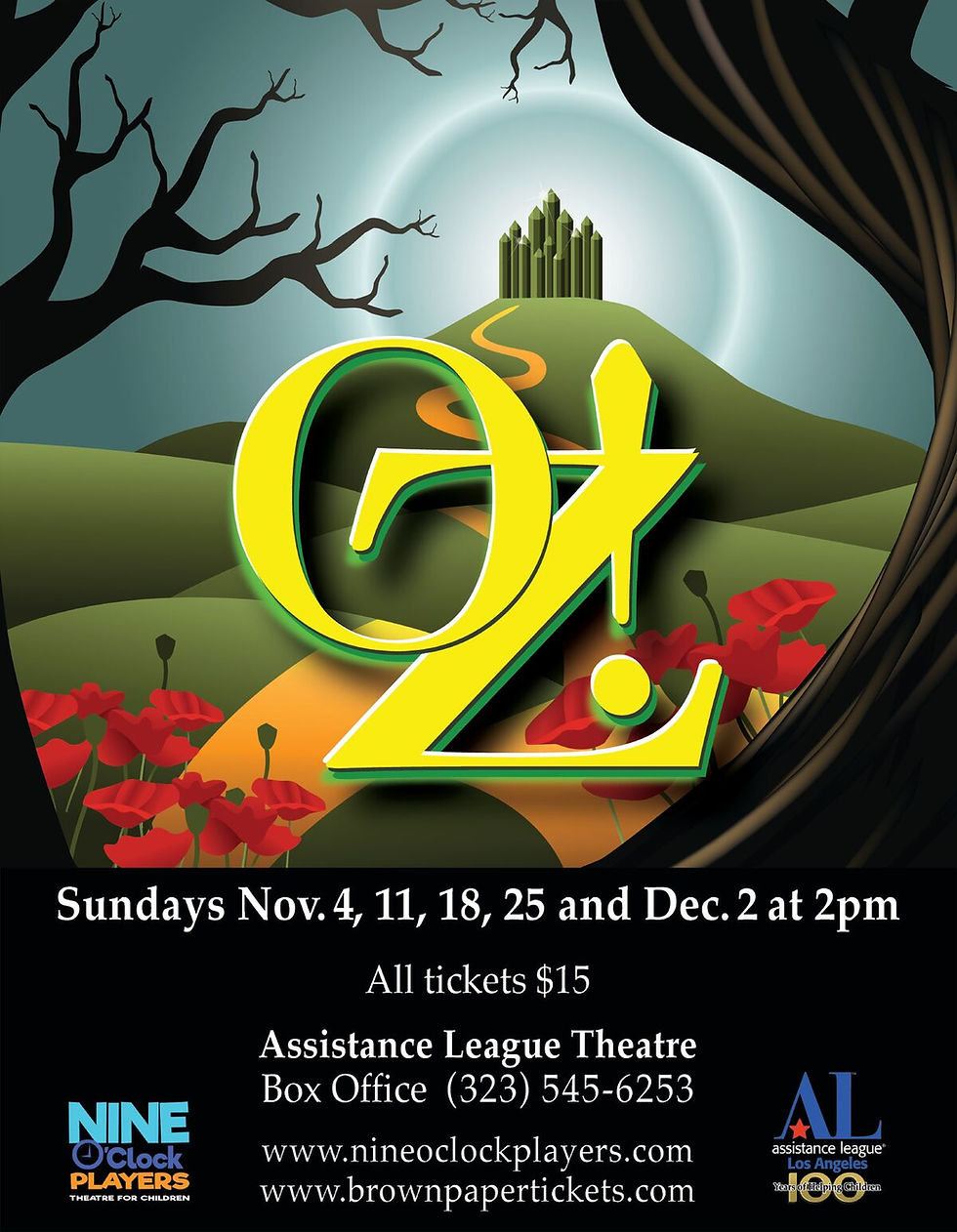 Nine O'Clock Players - Wizard of OZ - FUN WITH KIDS IN LA