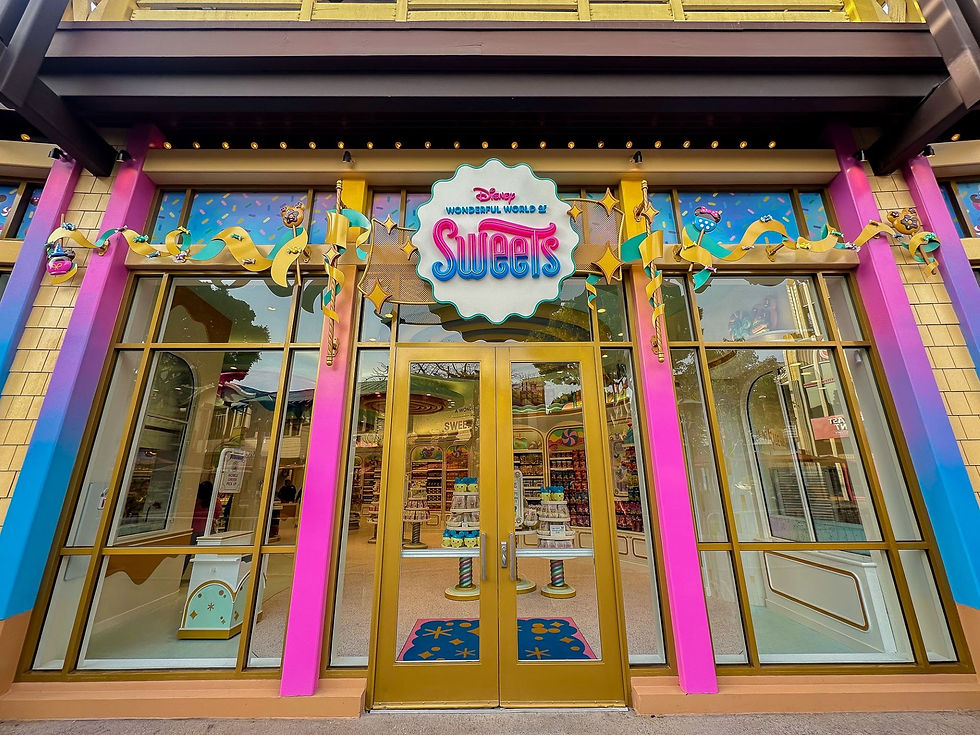 Disney Wonderful World of Sweets candy shop at Downtown Disney