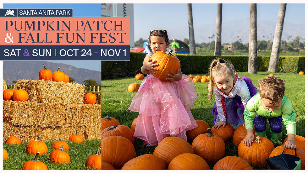 Pumpkin Patch & Fall Fun Fest at Santa Anita Park